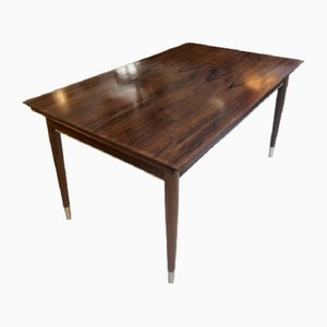 Rosewood Table with Extensions, 1960s