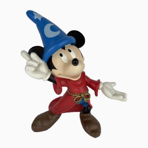 Figurine d'Apprenti Sorcier Mickey Mouse en Résine de Disney, 2000s