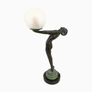 Art Deco Style Clarté Sculpture Table Lamp from Max Le Verrier, 2022
