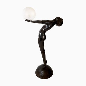 Art Deco Style Floor Lamp from Max Le Verrier, 2022