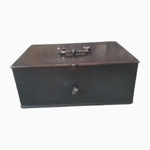 Industrial Metal Jewelry Box, 1930s
