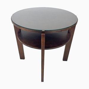 Table Basse Ronde, Tchécoslovaquie, 1940s