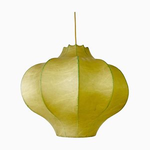Lampe à Suspension Cocon Mid-Century Moderne en Forme de Fleur par Achille Castiglioni, Italie, 1960s