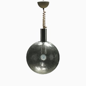 Blown Glass Sfera Ceiling Lamp from Flos, Italy, 1960s