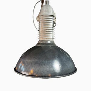 Industrial Enamel Ceiling Lamp from Philips