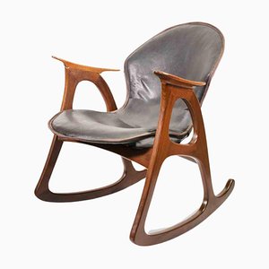 Danish Rocking Chair by Aage Christiansen, 1960s