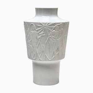 Deutsche Edelstein Vase aus Porzellan, 1962