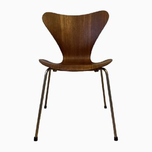 Danish Teak Series 7 Chair by Arne Jacobsen, Fritz Hansen, 1955