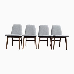 Dining Chairs Designed attributed to Greaves & Thomas for Schreiber, 1960s, Set of 4