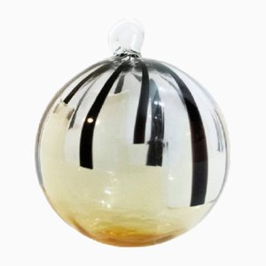 Bolle natalizie in vetro di Murano di Mariana Iskra, set di 2