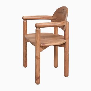 Mid-Century Danish Pine Dining Chairs attributed to Rainer Daumiller, 1970s, Set of 4