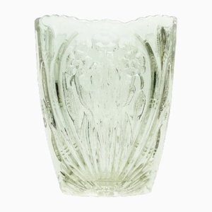 Vase Art Déco de Hortensja Glassworks, Pologne, 1950s