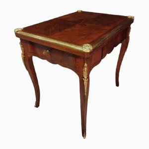 Louis XV Style Game Table in Marquetry