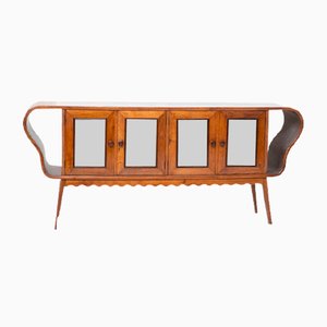 Wooden Sideboard by Gustavo Pulitzer, 1950s