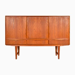 Teak Sideboard by E. W. Bach for Sejling Skabe, Denmark, 1960s