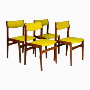 Chairs by Erik Buch for Anderstrup Stolefabrik, Denmark, 1960s, Set of 4