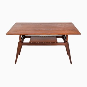 Extendable Table in Teak and Walnut from B.C. Møbler, Denmark, 1960s