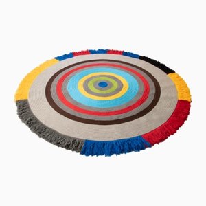 Primary Rings Rug by Liz Collins