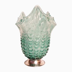 Murano Kristallglas Vase, Italien, 1970er