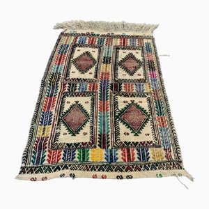 Small Vintage Turkish Kilim Rug
