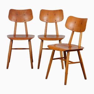 Dining Chairs from Ton, 1960s, Set of 3