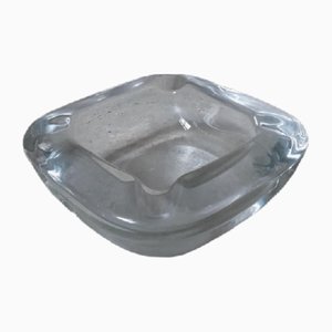 Clear Murano Glass Ashtray