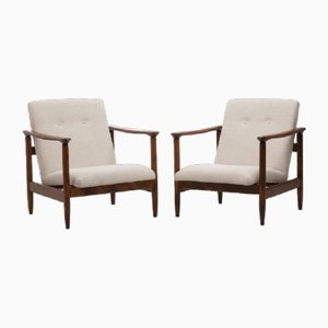GFM-142 Armchairs attributed to Edmund Homa, 1960s, Set of 2