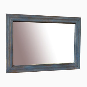 Specchio antico grigio patinato, anni '30