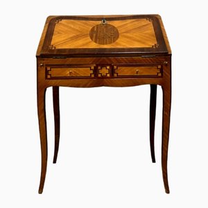 Louis XV Wood Marquetry Desk, 1880s