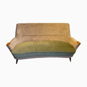 Mid-Century Sofa aus Wildleder
