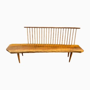 Bench attributed to George Nakashima, 1950s
