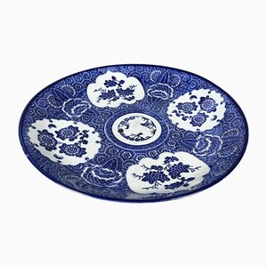 Japanese Arita Plate in Porcelain
