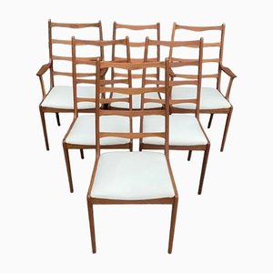 Danish Chairs by Johannes Andersen for Uldum Møbelfabrik, 1960, Set of 6