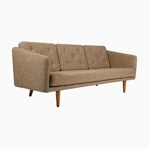 Vintage Model 201 Sofa attributed to Børge Mogensen for Fredericia, 1960s
