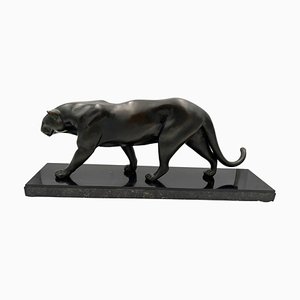 Large Art Deco Panther Sculpture by Rules, 1930