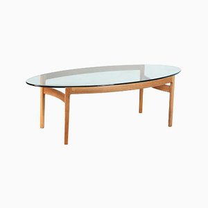 Table Basse par Ib Kofod Larsen pour Fröschen Sitform, Allemagne, 1960s