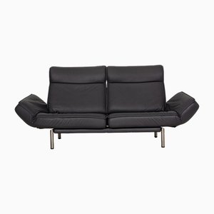 Gray Ds 450 Leather Sofa from De Sede