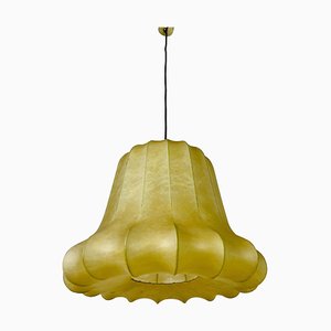 Mid-Century Modern Cocoon Pendant Light by Achille Castiglioni, 1960s, Italy