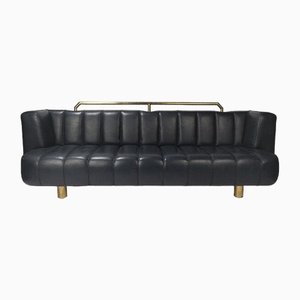 Vintage Leather Sofa, 1990s