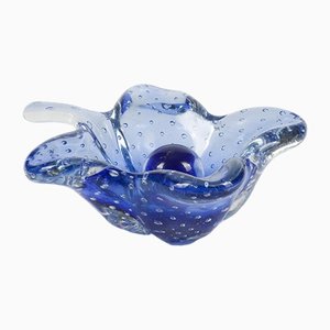 Leaf Ashtray in Murano Glass, 1950s