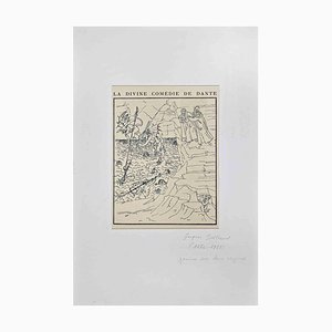Jacques Beltrand, The Hell of Dante, Early 20th Century, Woodcut
