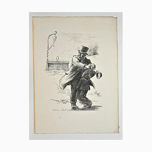Hermann Paul, Hommage des Artistes à Picquart, 1899, Lithographie