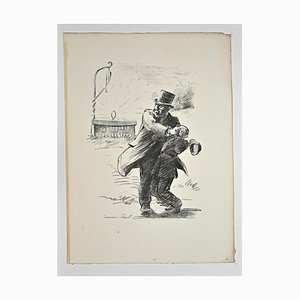 Hermann Paul, Tribute of Artists in Picquart, 1899, Lithograph