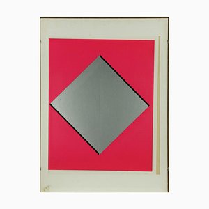 Luigi Corbellini, Gray-Pink, Lithograph, 1970s