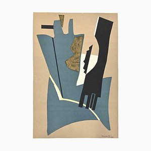 Alberto Magnelli, Abstract Composition, Lithograph, 20th Century