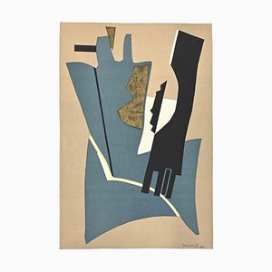 Alberto Magnelli, Abstrakte Komposition, Lithographie, 20. Jahrhundert