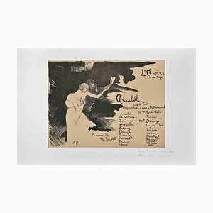 Henry Bataille, Annabella, Lithographie, Début du 20ème Siècle