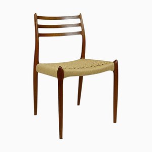 Model 78 Dining Chair in Teak attributed to Niels Otto Möller for J. L. Møllers, 1960s