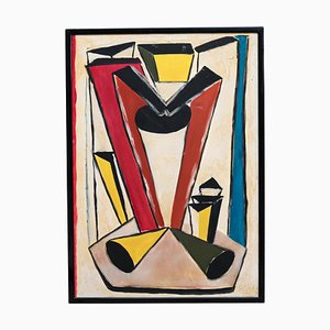 After Fernand Leger, 1970s, Painted on Canvas