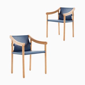 Set of 905 Armchairs by Vico Magistretti for Cassina